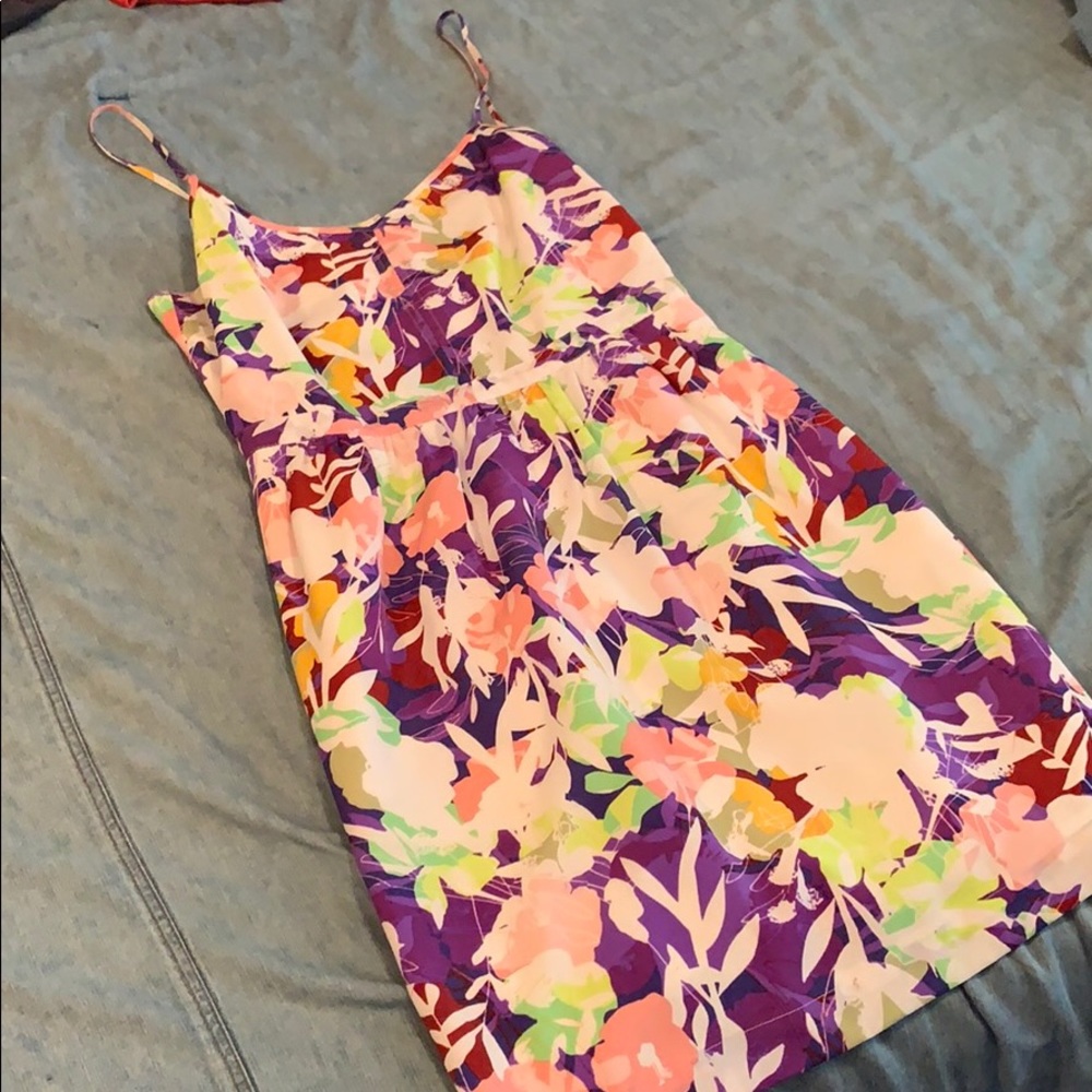 J-Crew floral dress (summer)